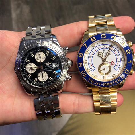 rolex vs breitling image|Rolex vs Breitling style.